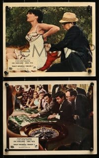 6d131 THAT RIVIERA TOUCH 6 color English FOH LCs 1966 wacky English jewel smuggling comedy!