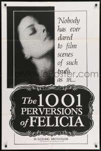 6f282 FELICIA Canadian 1sh 1976 Max Pecas's Les mille et une perversions de Felicia