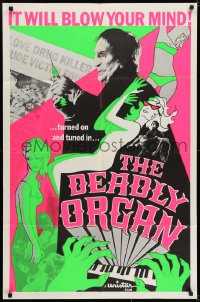 6f281 FEAST OF FLESH 1sh 1967 The Deadly Organ will blow your mind, cool drug image!