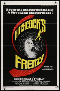 6f314 FRENZY 1sh 1972 written by Anthony Shaffer, Alfred Hitchcock's shocking masterpiece!