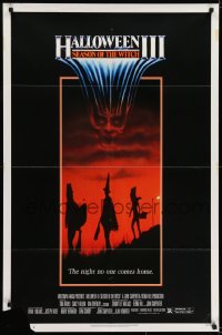 6f356 HALLOWEEN III 1sh 1982 Season of the Witch, horror sequel, the night no one comes home!