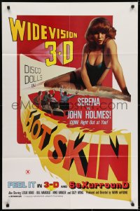 6f401 HOT SKIN 1sh 1978 sexiest Serena, John Holmes, sexy Disco Dolls in 3 Dimension!