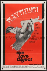 6f518 LOVE OBJECT 1sh 1969 they teach sexy plaything Kim Pope some very strange games!