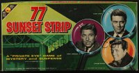 6g140 77 SUNSET STRIP board game 1960 Edd Kookie Byrnes, Efrem Zimbalist Jr. & Roger Smith!