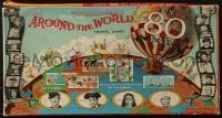 6g145 AROUND THE WORLD IN 80 DAYS board game 1957 David Niven, from Michael Todd's all-star film!