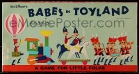 6g146 BABES IN TOYLAND board game 1961 from Walt Disney, a game for little folks!