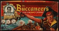 6g155 BUCCANEERS board game 1957 Robert Shaw as a sailor decades before he was Quint in Jaws!