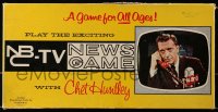 6g162 CHET HUNTLEY board game 1962 a game based on the NBC-TV News Show he hosted before Brinkley!