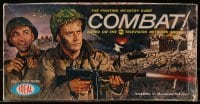 6g165 COMBAT! board game 1963 the fighting infantry game, Vic Morrow & Rick Jason!