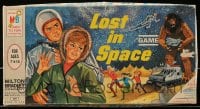 6g203 LOST IN SPACE board game 1965 Mark Goddard & Marta Kristen attacked by cyclops monster!