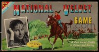 6g216 NATIONAL VELVET board game 1961 Lori Martin as Velvet Brown on NBC TV!