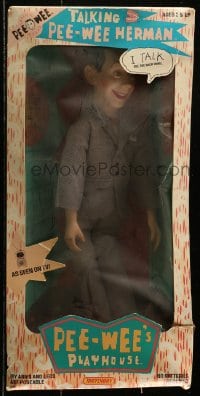 6g004 PEE-WEE'S PLAYHOUSE talking poseable figure 1987 Paul Rubens, over 20 inches tall!