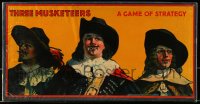 6g245 THREE MUSKETEERS board game 1937 Porthos, Athos & Aramis are one for all and all for one!