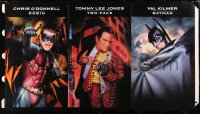 6g013 BATMAN FOREVER large mobile 20x49 1995 Kilmer, Kidman, O'Donnell, Jones, Carrey, top cast!
