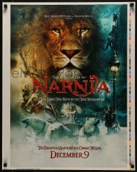 6g128 CHRONICLES OF NARNIA printer's test 23x29 special poster 2005 C.S. Lewis, Henley & Swinton!