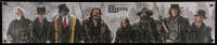 6g321 HATEFUL EIGHT 12x60 special poster 2015 Tarantino, Russell, Leigh, Jackson, Goggins and cast