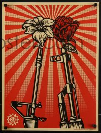 6g126 AMPLIFIER 2 2-sided 18x24 special posters 2018 Librada-Reyes & Shephard Fairey art, Obey!