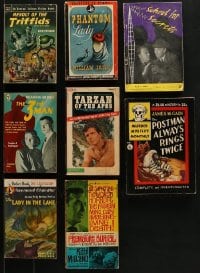 6h051 LOT OF 8 PAPERBACK BOOKS 1940s-1960s sci-fi, suspense, fantasy, romance & more!