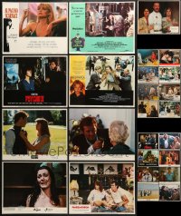 6h221 LOT OF 25 1980S LOBBY CARDS 1980s great scenes from a variety of different movies!