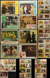 6h200 LOT OF 69 1950S LOBBY CARDS 1950s great scenes from a variety of different movies!