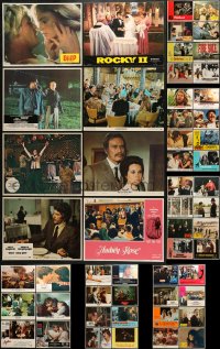 6h188 LOT OF 105 1970S LOBBY CARDS 1970s great scenes from a variety of different movies!