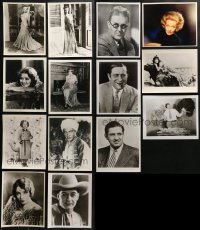 6h032 LOT OF 14 REPRODUCTION PORTRAIT 8X10 STILLS 1960s great portraits of top Hollywood stars!