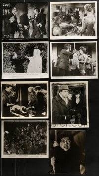 6h093 LOT OF 8 1960S HORROR 8X10 STILLS 1960s great images from several different scary movies!