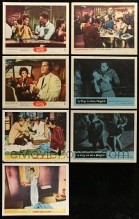 6h244 LOT OF 7 LOBBY CARDS FROM NATALIE WOOD MOVIES 1950s-1960s Bombers B52, Daisy Clover & more!