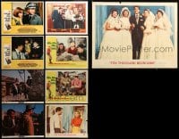 6h241 LOT OF 9 LOBBY CARDS FROM DEAN MARTIN MOVIES 1950s-1970s from several different movies!
