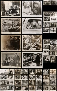6h067 LOT OF 58 8X10 STILLS 1950s-1970s great scenes from a variety of different movies!