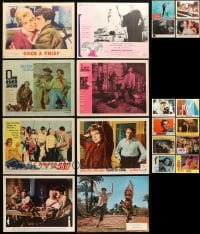 6h224 LOT OF 20 1960S LOBBY CARDS 1960s great scenes from a variety of different movies!