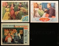6h254 LOT OF 3 LOBBY CARDS FROM JUNE ALLYSON MOVIES 1940s-1950s from three different movies!