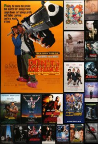 6h431 LOT OF 21 UNFOLDED MOSTLY DOUBLE-SIDED 27X40 ONE-SHEETS 1990s-2000s cool movie images!