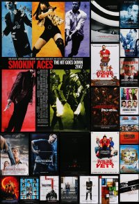 6h424 LOT OF 24 UNFOLDED DOUBLE-SIDED 27X40 ONE-SHEETS 2000s-2010s a variety of movie images!