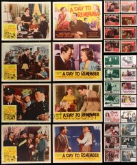 6h217 LOT OF 32 LOBBY CARDS 1932 complete sets of 4 cards from 8 different movies!