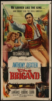 6j570 BRIGAND 3sh 1952 Anthony Dexter, Jody Lawrance, Anthony Quinn, inspired by Alexandre Dumas!