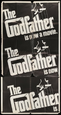 6j677 GODFATHER 3sh 1972 Francis Ford Coppola crime classic, great art by S. Neil Fujita!