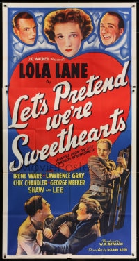 6j719 IN PARIS, A.W.O.L. 3sh R1939 Lola Lane, Let's Pretend We're Sweethearts!