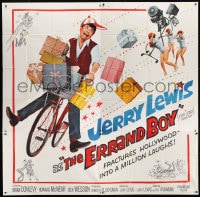 6j067 ERRAND BOY 6sh 1962 screwball Jerry Lewis fractures Hollywood into a million laughs!