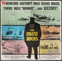 6j068 FINEST HOURS 6sh 1964 wherever history was being made, there was Winston Churchill & victory!