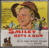 6j110 SMILEY GETS A GUN 6sh 1959 heart-warming Aussie boy is the new Smiley, with Chips Rafferty!