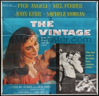 6j124 VINTAGE 6sh 1957 pretty Pier Angeli, Mel Ferrer, lusty, violent, primitive!