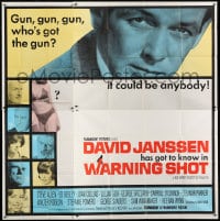 6j127 WARNING SHOT 6sh 1966 David Janssen, Joan Collins, sexy girls, who's got the gun, different?