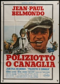 6j364 COP OR HOOD Italian 1p 1979 Georges Lautner's Flic ou voyou, Jean-Paul Belmondo by Mascii!