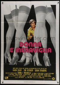 6j411 IN PRAISE OF OLDER WOMEN Italian 1p 1979 different art of Tom Berenger & sexy female legs!