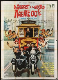 6j272 DR. GOLDFOOT & THE BIKINI MACHINE Italian 2p 1966 DeSeta art of Vincent Price & girls!