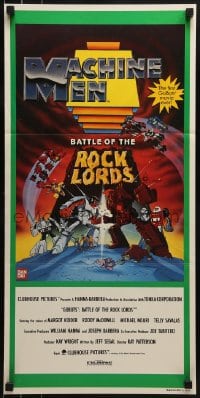 6k660 GOBOTS: WAR OF THE ROCK LORDS Aust daybill 1986 the first GoBots movie ever, cool cartoon!