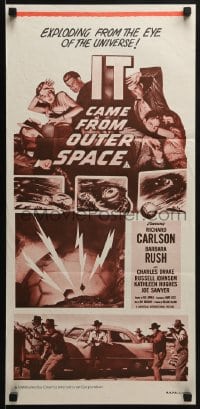 6k700 IT CAME FROM OUTER SPACE Aust daybill R1970s Jack Arnold classic 3-D sci-fi, different!