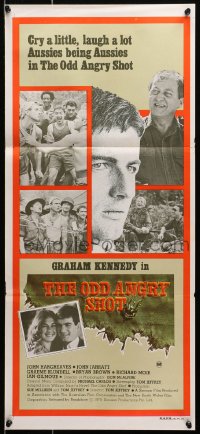 6k821 ODD ANGRY SHOT Aust daybill 1979 Australians in the Vietnam War, Graham Kennedy!