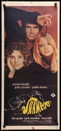 6k900 SHAMPOO Aust daybill 1975 hairdresser Warren Beatty, Julie Christie, Goldie Hawn!